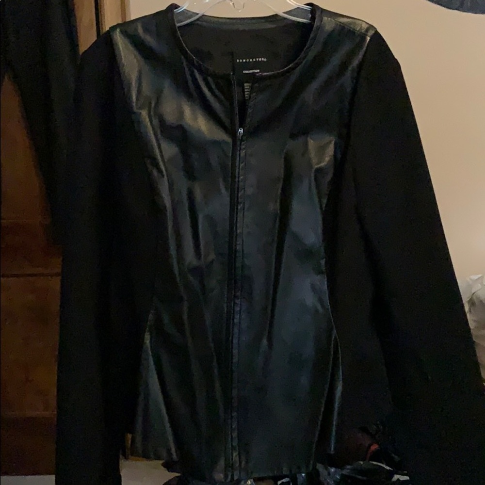 Doncaster Leather trim jacket